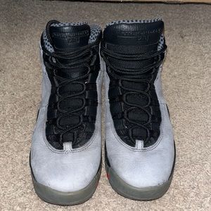 Jordan 10 retros cool grey / infared